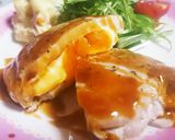 豚肉の目玉焼きサンドソテー！作り方6写真
