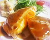 豚肉の目玉焼きサンドソテー！作り方7写真