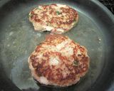 簡単ふわっふわ~♪長芋と大葉のハンバーグ作り方6写真
