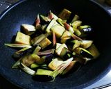 なすとミョウガの炒め煮作り方3写真