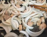 簡単♪チキンクリームストロガノフ作り方2写真