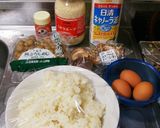 ☆しいたけとしめじと卵のチャーハン☆作り方1写真