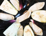 餃子と茄子と豚肉の重ね焼き♪おろし添えて作り方2写真