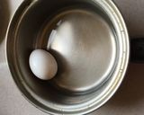蒸し玉子(ゆで玉子)作り方1写真