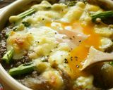 m簡単！残りカレーの半熟卵ドリア作り方4写真