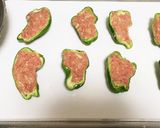 チーズとろける♪ピーマンの肉詰め作り方6写真