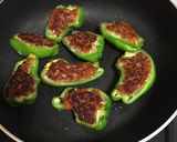 チーズとろける♪ピーマンの肉詰め作り方8写真