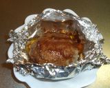 ゆで卵入りハンバーグ☆ホイル焼き作り方6写真