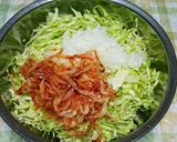 生地を作らないお好み焼き作り方2写真