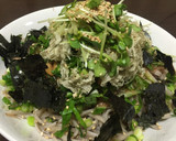冷やしそば　とろろ昆布と納豆のせ作り方6写真