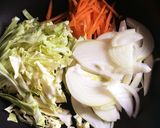 野菜たっぷり餃子あんかけ作り方1写真