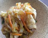 野菜たっぷり餃子あんかけ作り方3写真