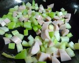 ＊セロリとギョニソの炒め物＊作り方2写真