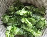 ♡夏野菜&ひじきの胡麻だれツナサラダ♡作り方3写真