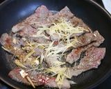 簡単！牛はりはり生姜焼き(漬け込み不要)作り方3写真