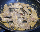 簡単！牛はりはり生姜焼き(漬け込み不要)作り方4写真