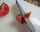 私流・食べやすいトマトの切り方　作り方4写真