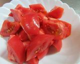私流・食べやすいトマトの切り方　作り方7写真
