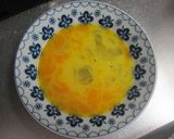 チーザ入り、きのこの卵とじ作り方3写真