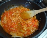 トマト玉ねぎソース　ポークソテー作り方5写真