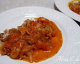 トマト玉ねぎソース　ポークソテー作り方6写真