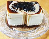 冷奴！胡麻ドレ+しょうゆ+ゴマでいただく作り方1写真