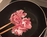 手軽で満足!!ピリ辛豚キムチ丼作り方2写真