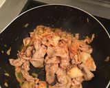 手軽で満足!!ピリ辛豚キムチ丼作り方4写真