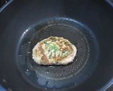 チーザと豚挽き肉のハンバーグ作り方3写真
