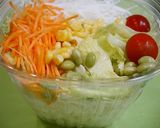 簡単！カット野菜で和風サラダ♪作り方1写真