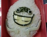 キャラ弁『妖怪ウォッチ。ウィスパー』作り方1写真