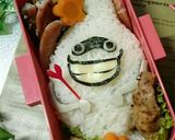 キャラ弁『妖怪ウォッチ。ウィスパー』作り方3写真