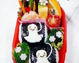 ❀モッツァレラdeてるてる坊主のお弁当❀作り方11写真