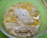 レンジで1分40秒！ほんだしエノキ丼作り方3写真