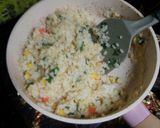 無油チャーハン（血管ダイエット食801）作り方3写真