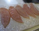 鶏ささみ３種焼（青のり・大葉・胡麻）作り方1写真