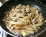 大根と鶏肉のポン酢炒め作り方5写真