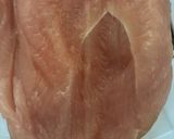 フライパンで出来る鶏胸肉のバジルチキン😋作り方1写真