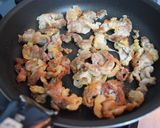 お手軽☆豚小間の照り照り焼き作り方1写真