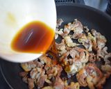 お手軽☆豚小間の照り照り焼き作り方3写真