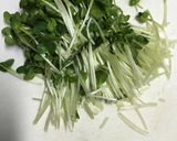 かいわれとトマトのイタリアンサラダ作り方1写真