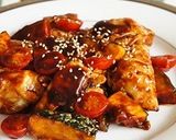 餃子とかぼちゃのバルサミコ餡作り方4写真