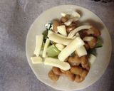 野沢菜マヨネーズ&納豆のピザ作り方3写真