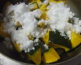 一晩待って☆かぼちゃの煮物作り方1写真