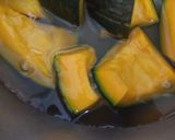 一晩待って☆かぼちゃの煮物作り方2写真