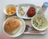 チキンのトマト煮込み/宝達志水町学校給食作り方4写真