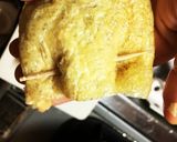 キャベツひき肉の油揚げ詰め、おろしポン酢作り方4写真