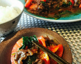 絶品☆牛肉とトマトの爽やか中華炒め作り方6写真