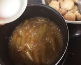 鶏肉団子とフキの煮物作り方4写真