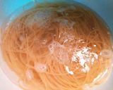 飲干す１皿！トマトオクラのスープスパ作り方1写真